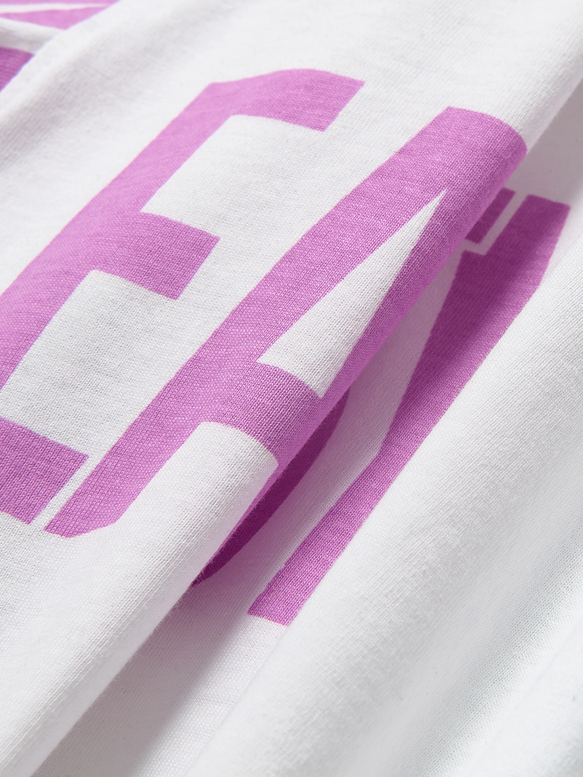 T-Shirt aus Baumwolle mit Aufdruck