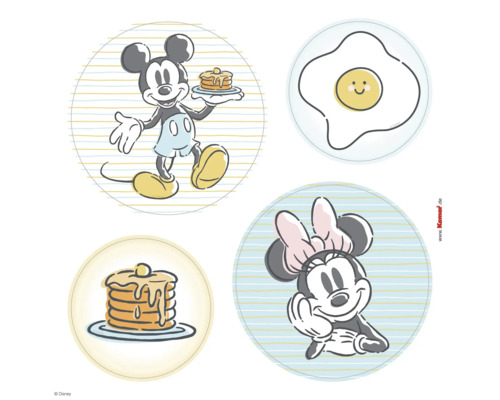 Raamsticker Mickey Rise 30 x 30 cm