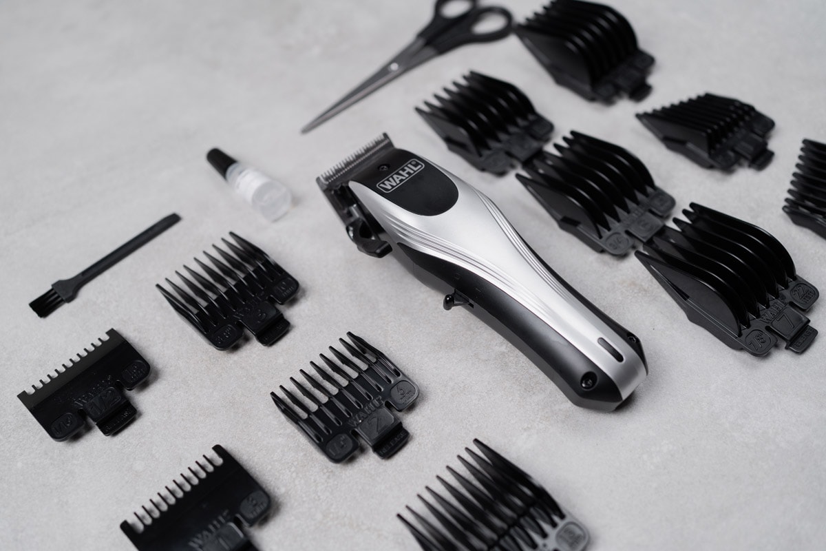 Wahl Haarschneider »Rapid Clip« 13 Aufsätze Schnellgleitende Klinge, Einstellbarer Verstellhebel, Leichtes Design