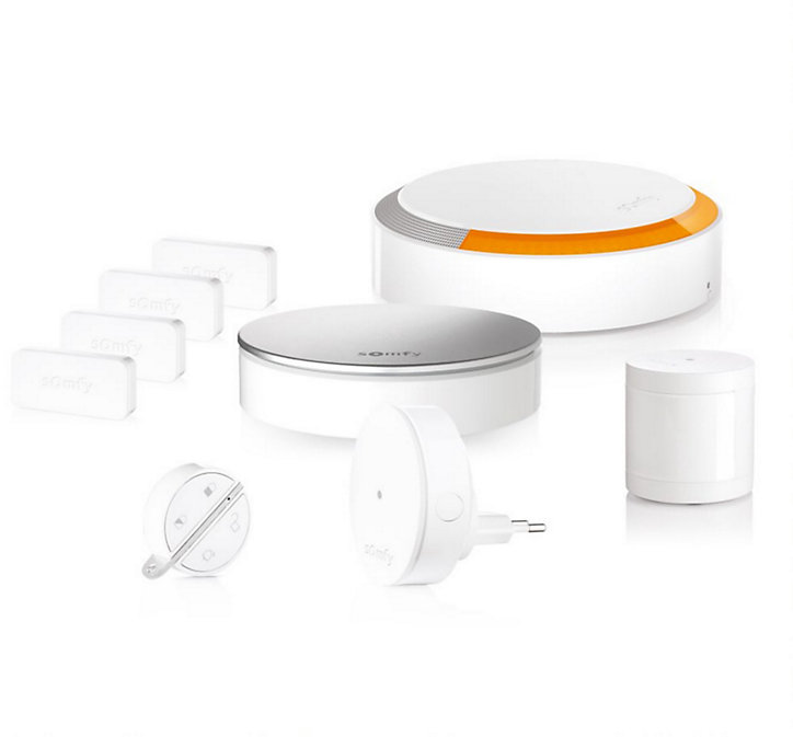 Système d'alarme Somfy Home alarme max + Caméra de surveillance intérieure Somfy