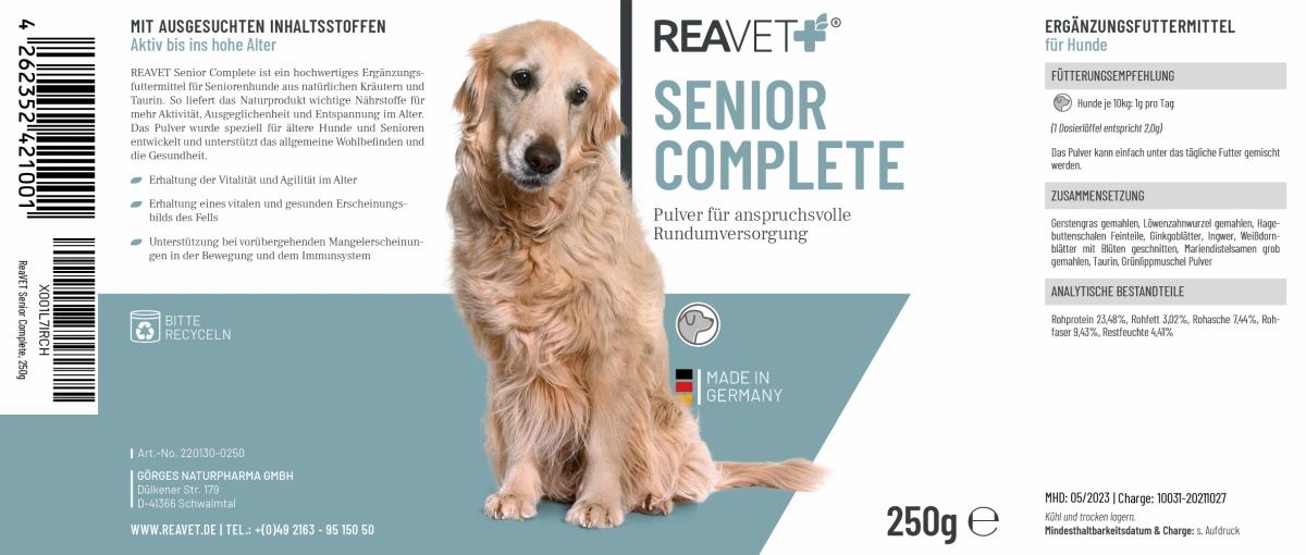 Senior Complete - ReaVET