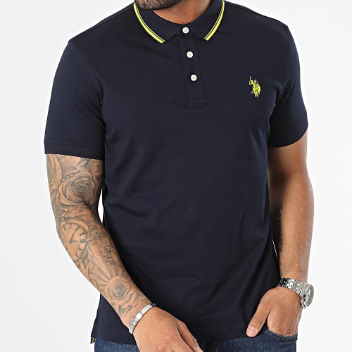 Polo Manches Courtes 65347-50313 Bleu Marine