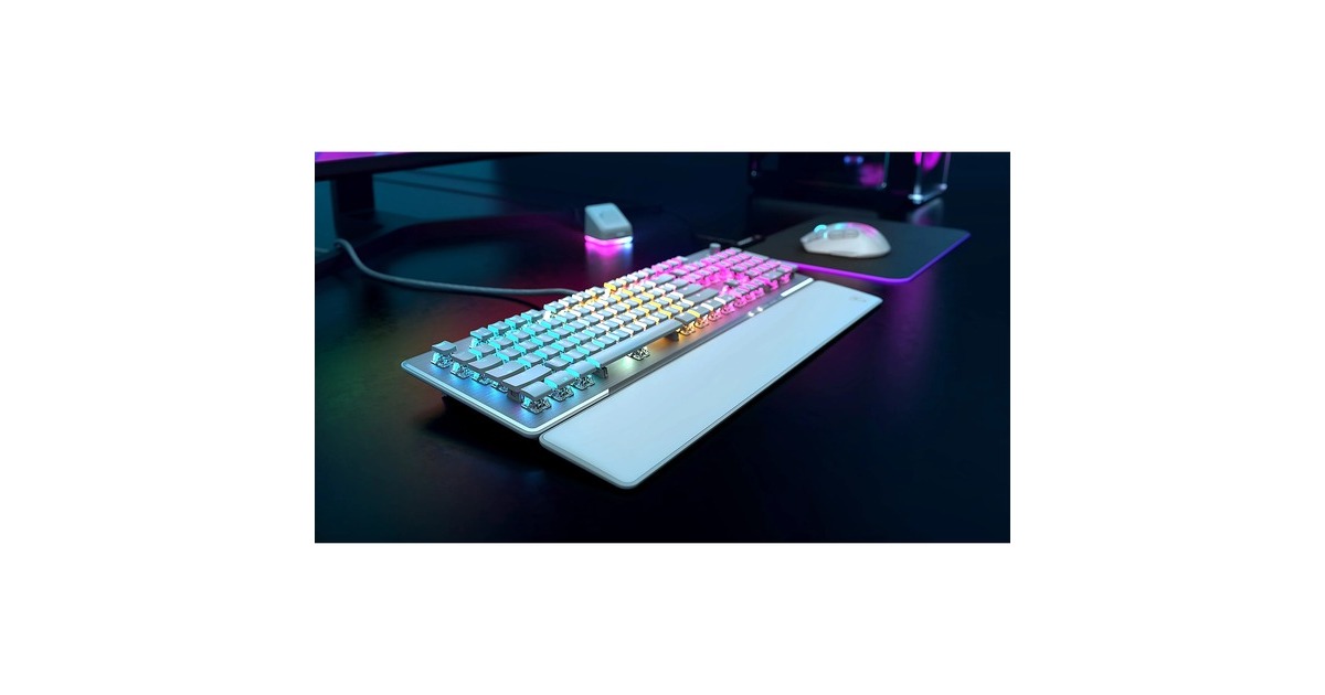 Turtle BeachVulcan II, gaming toetsenbord  (Wit, US lay-out, Roccat Titan II Red, Tweedekans)