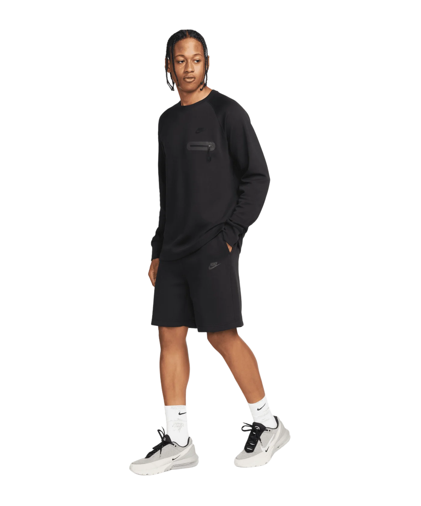 Nike Tech Fleece Short Schwarz F010