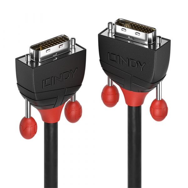 Lindy DVI-D Dual Link Cabo Black Line 2m - 36252