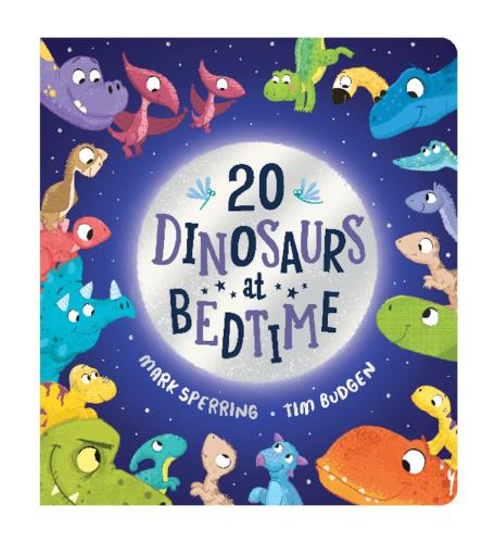 Twenty Dinosaurs at Bedtime (BB) (Board book)