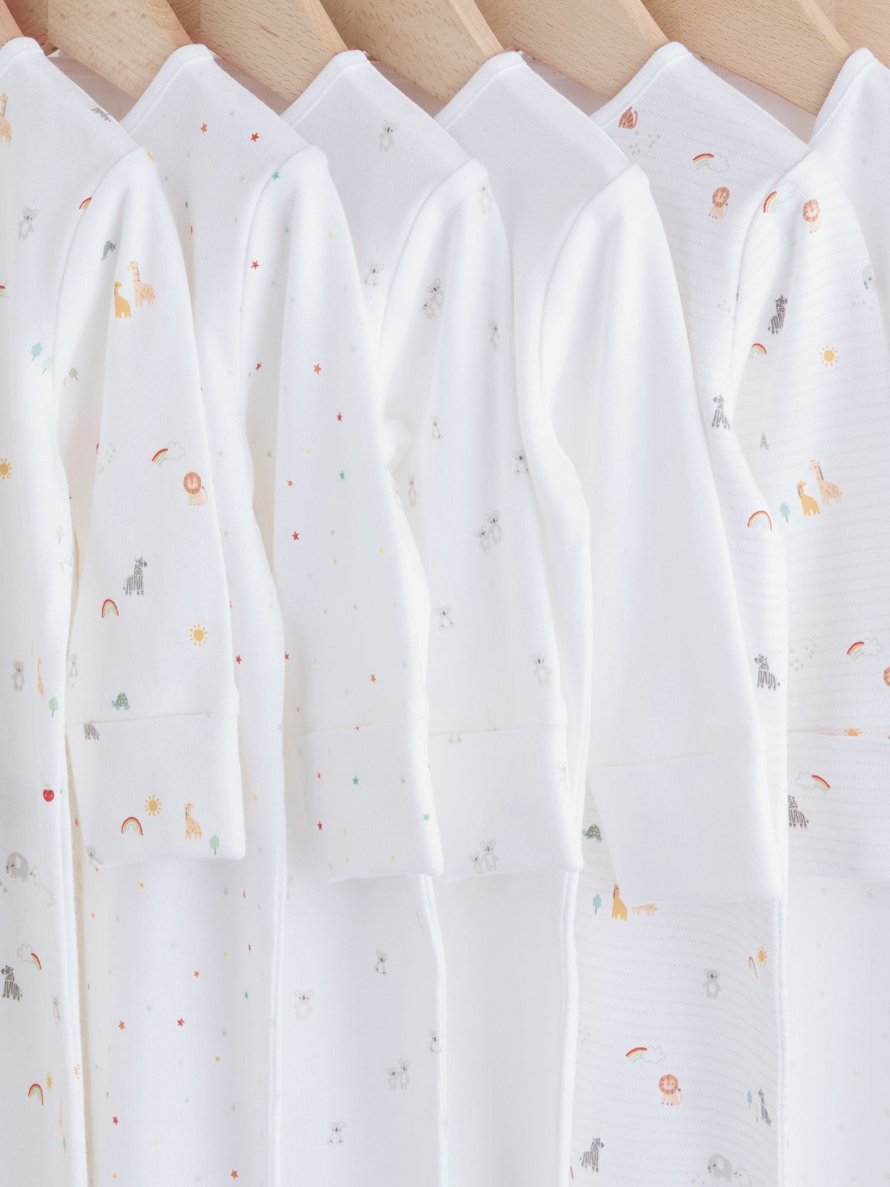 Wit - Popper Baby Sleepsuits (0-2yrs)