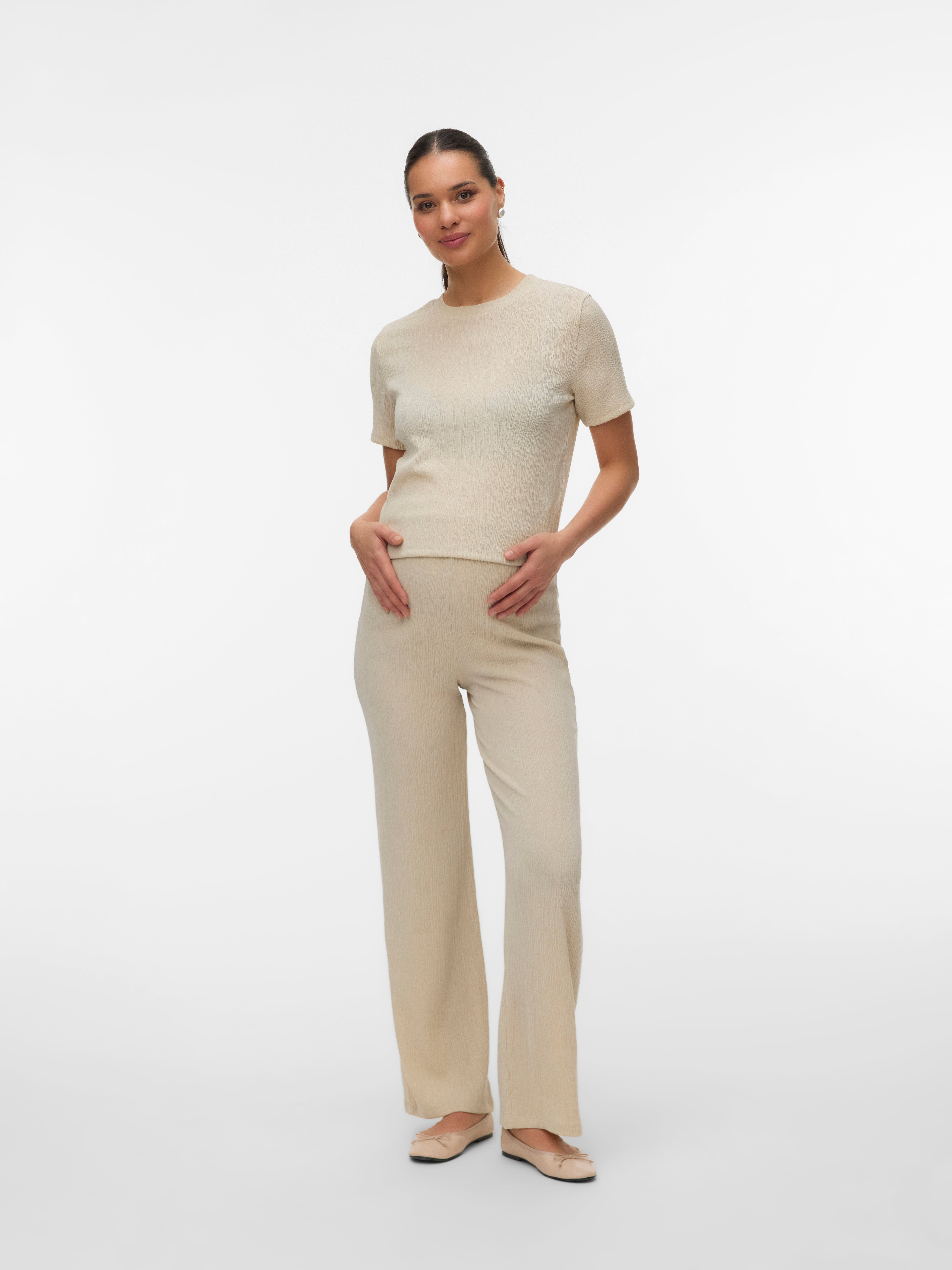 Regular fit O-hals Top