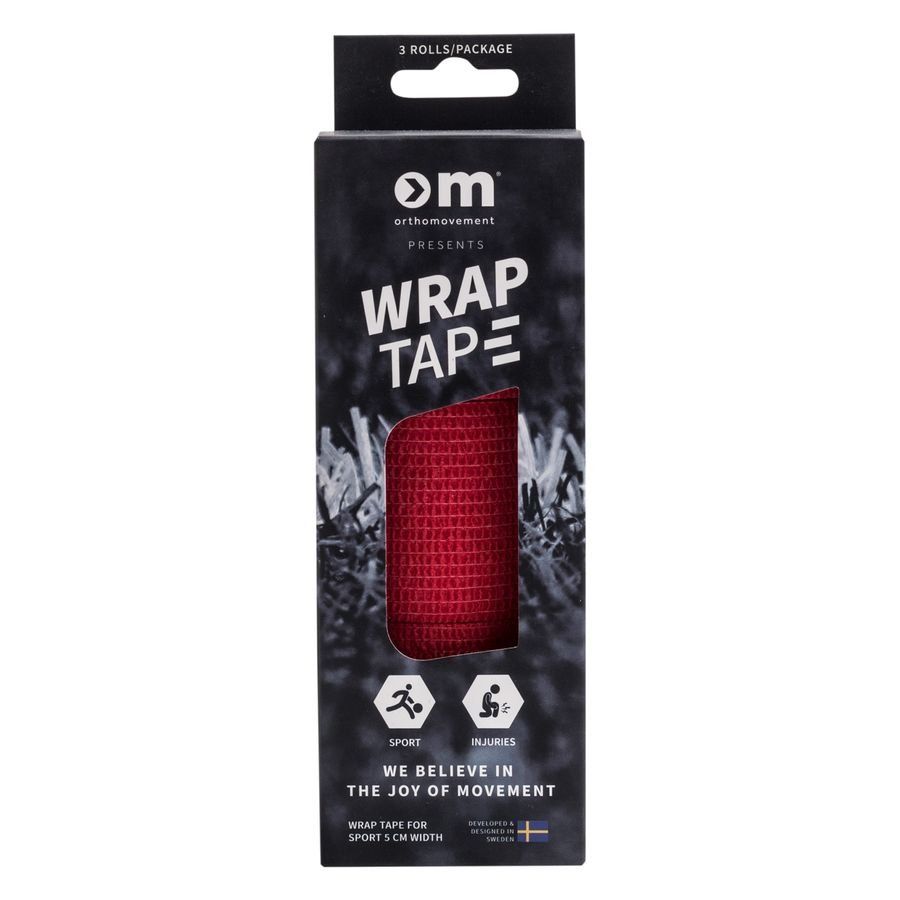 Ortho Movement Wrap Tape 5 cm x 4,5 m Pack de 3 - Rouge
