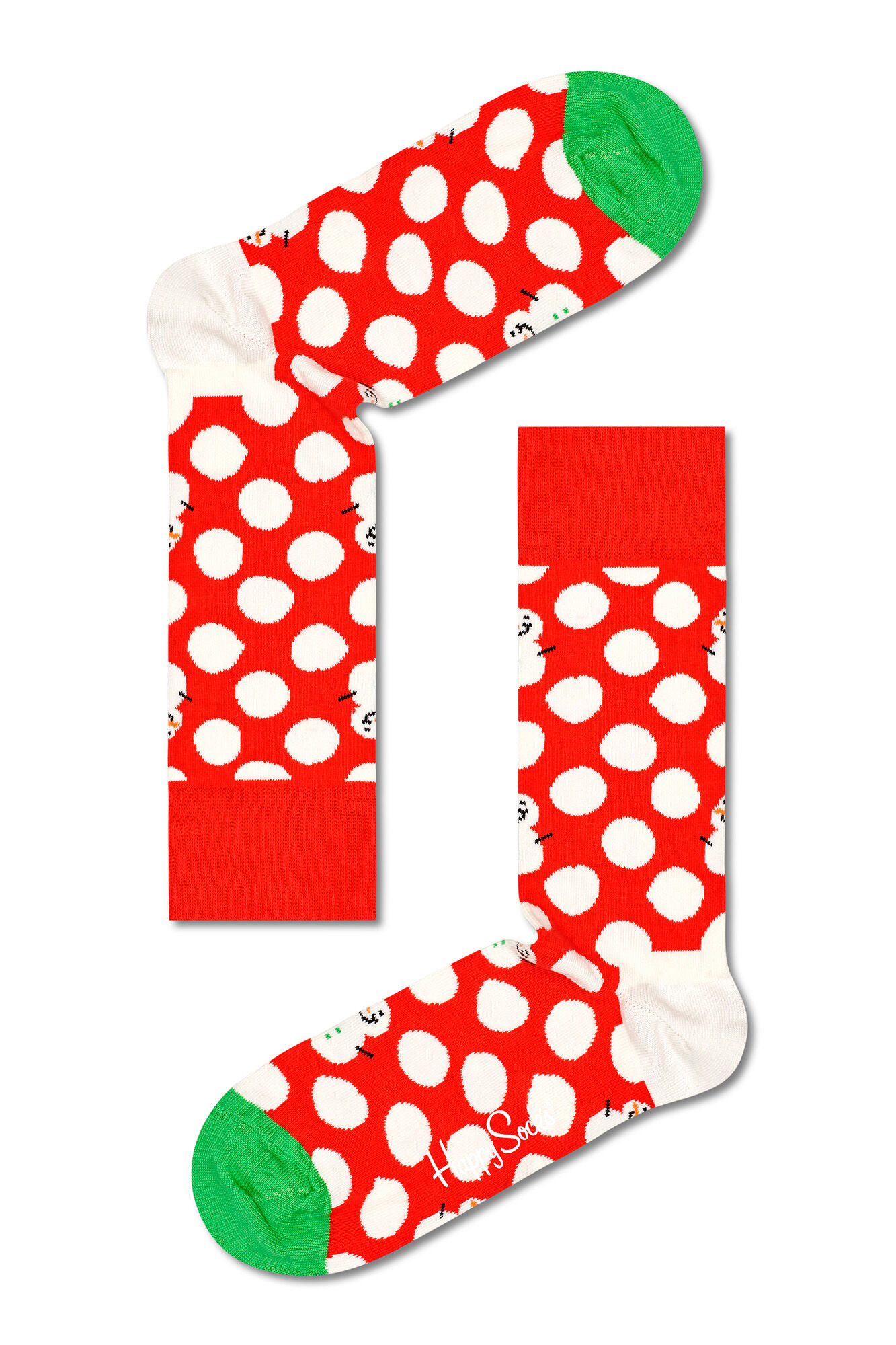 Caja calcetines navideños - rojo
