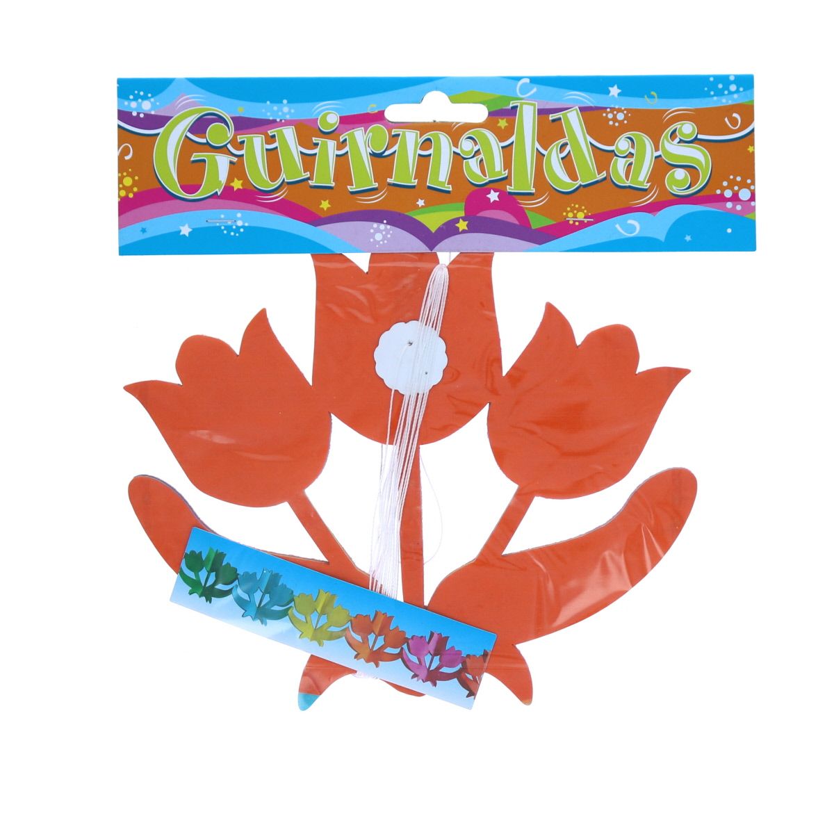 Guirlande en papier tulipes Le petit Souk