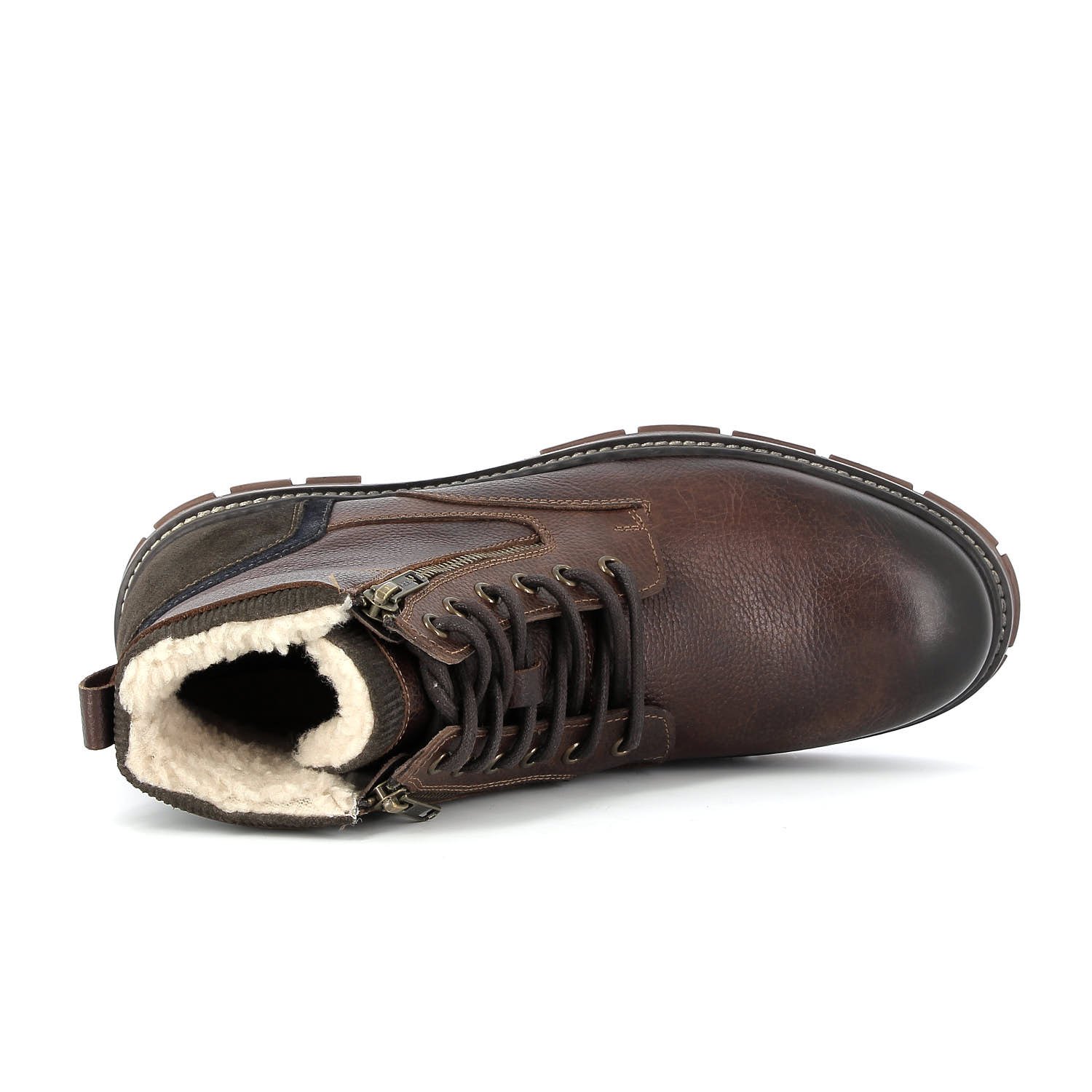 André - Bottines & Boots PLANALTO Marron