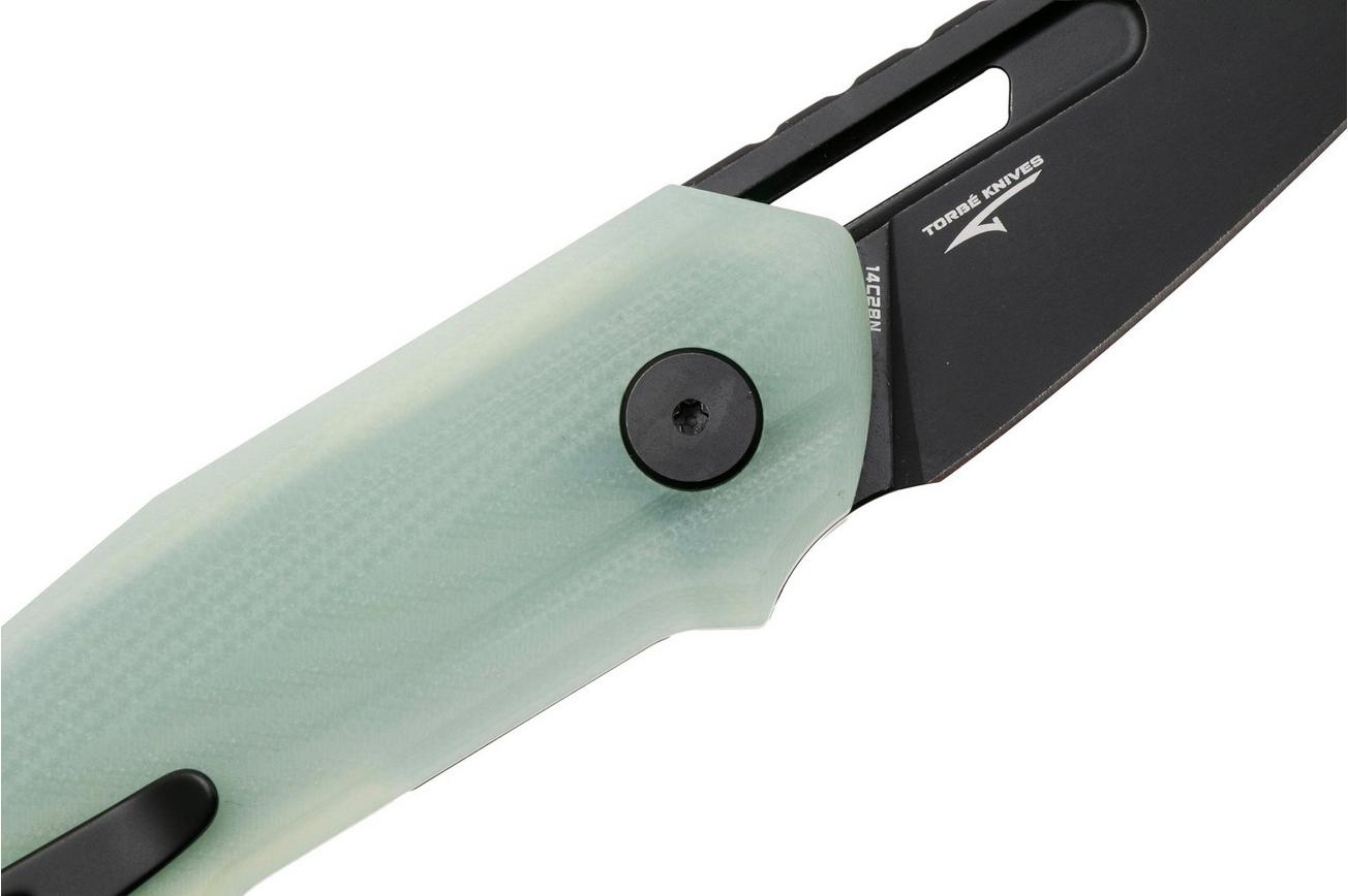 Bestech Toddler BG64F PVD 14C28N, Natural G10, zakmes