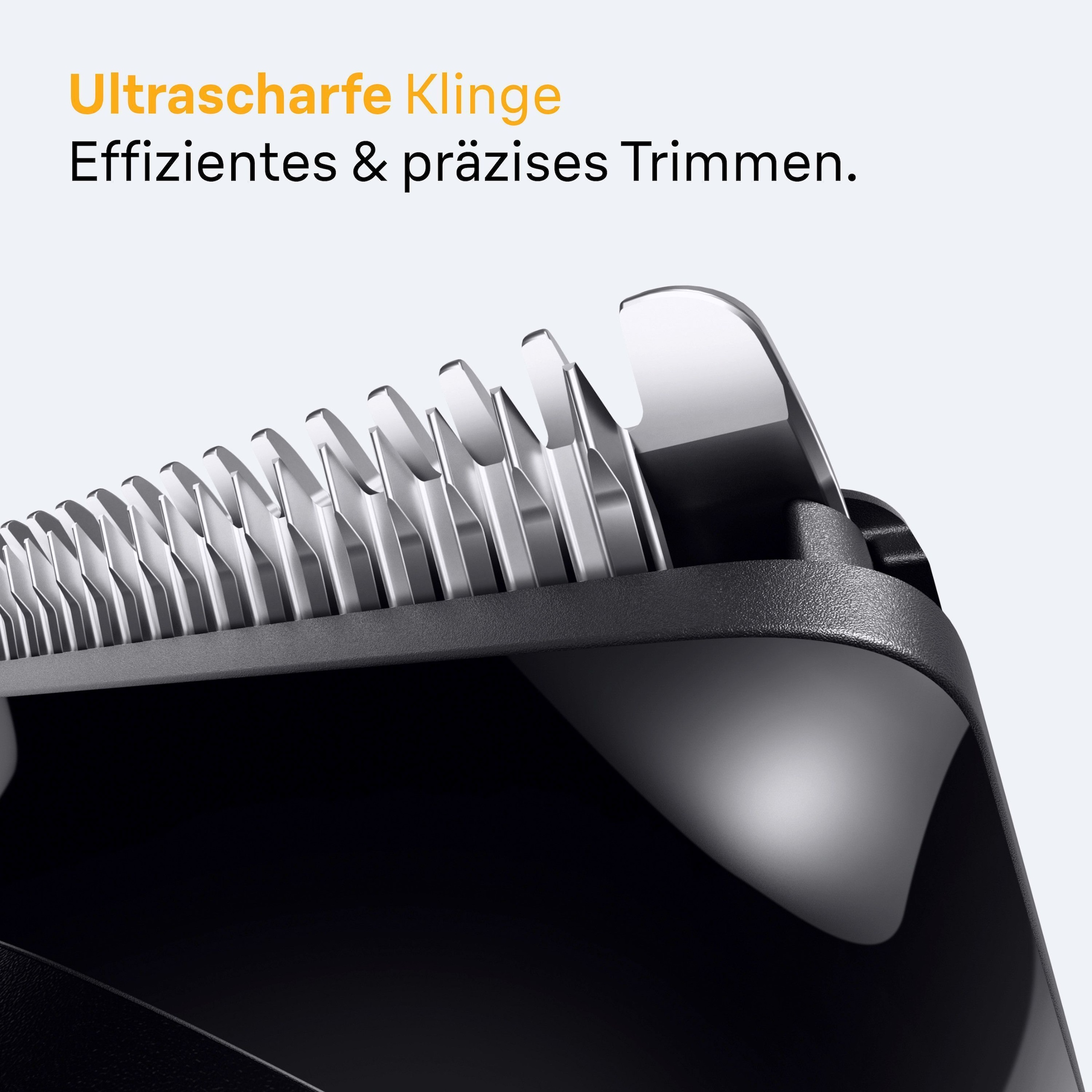 Braun Haarschneider »Barttrimmer BT5520« ultrascharfe Klinge, 120 Min Akkulaufzeit, 40 Längeneinstellungen