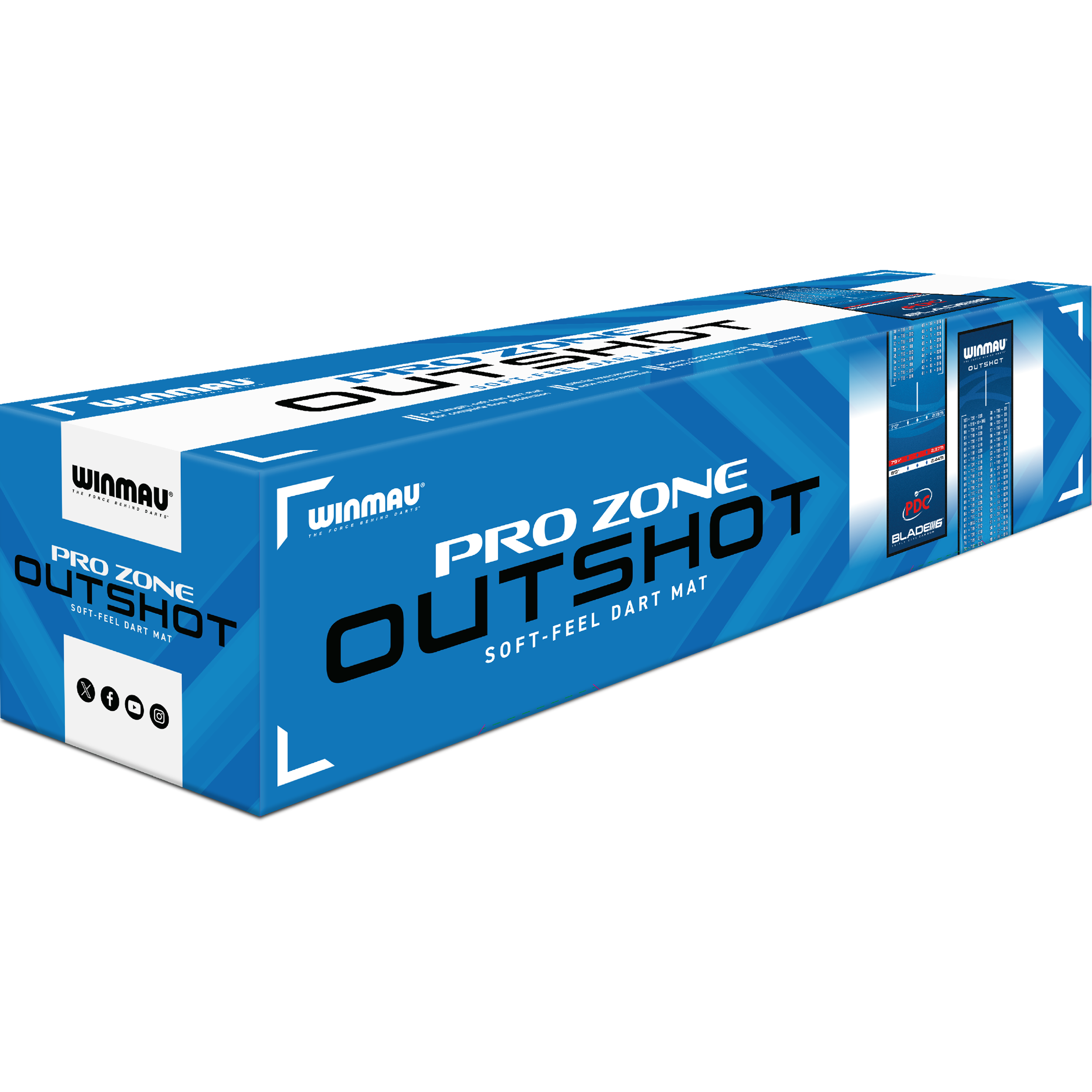 Winmau - Pro Zone Outshot Dartmatte
