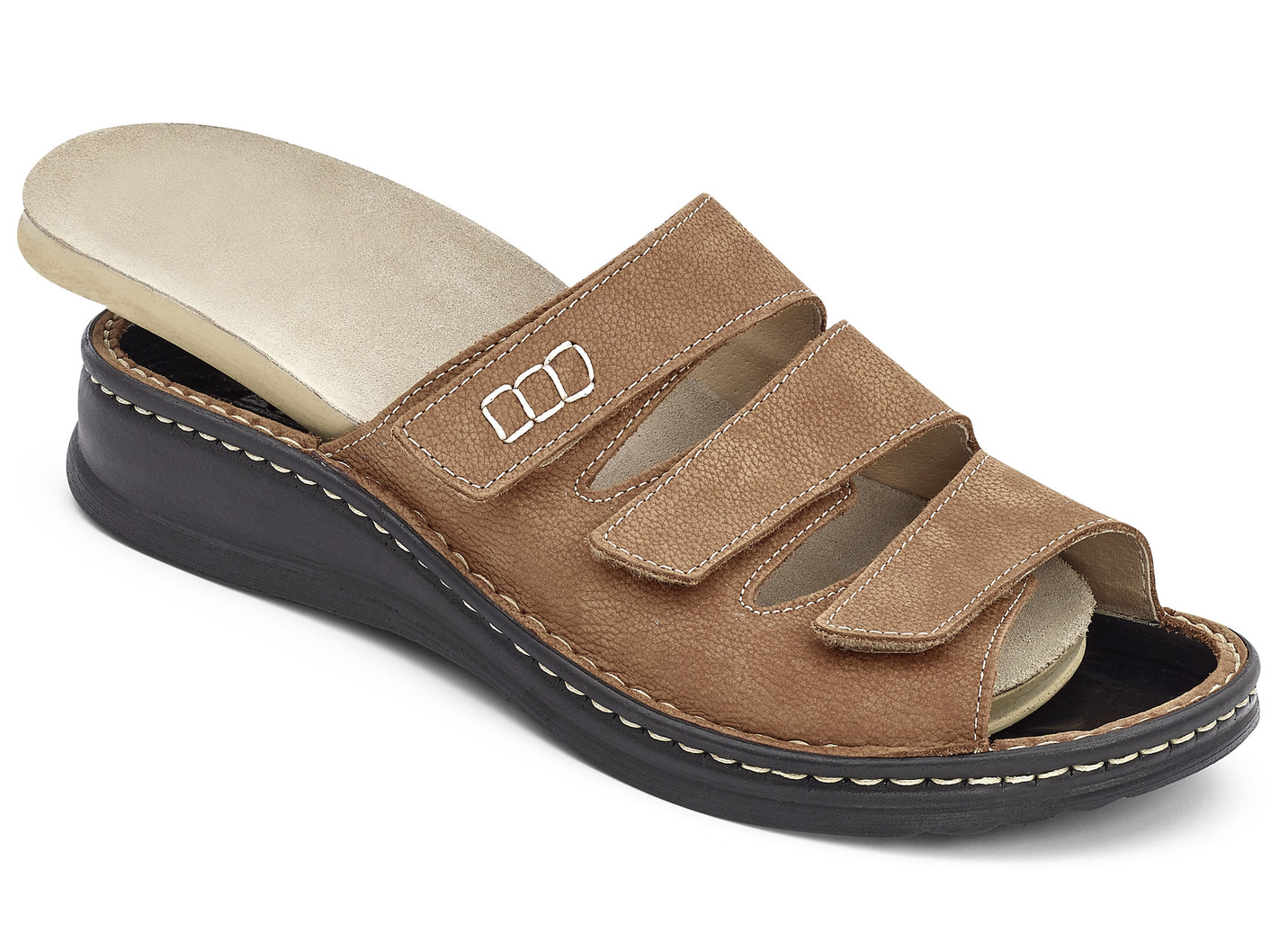Mubb Pantolette mit handlichem Klettverschluss
