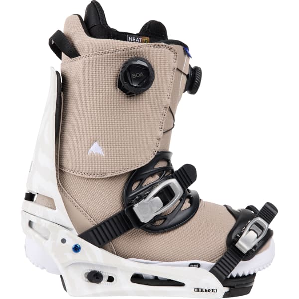 Fixation snowboard BURTON CARTEL GRAY/WHITE