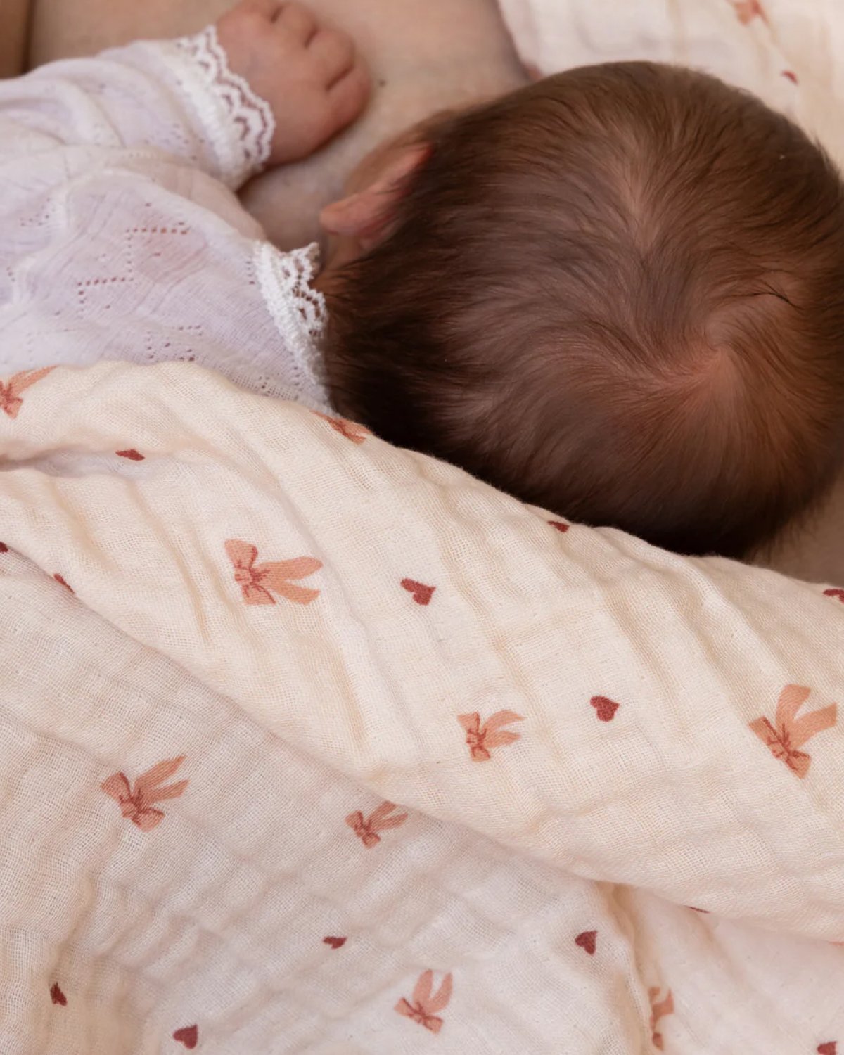 Swaddle teppe – Øko Musselin
