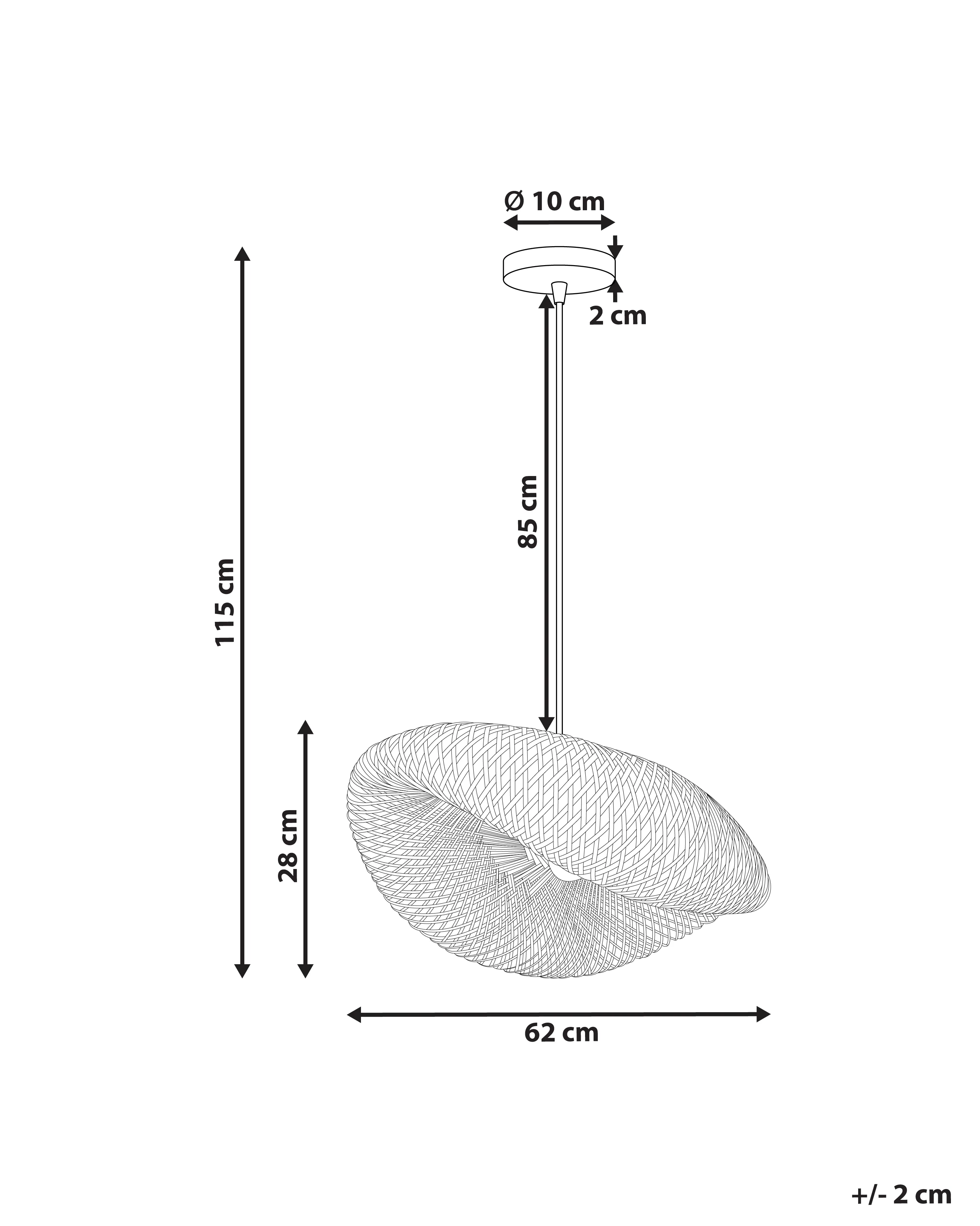 Hanglamp BALHA Bamboehout Natuurlijk