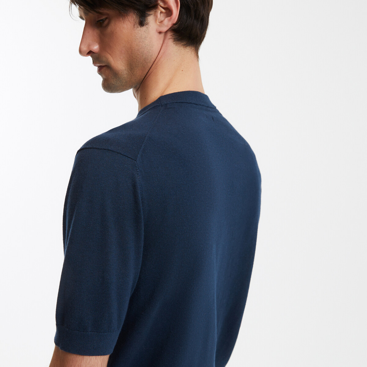 COLEÇÕES LA REDOUTE<br>T-shirt em tricot met ronde hals