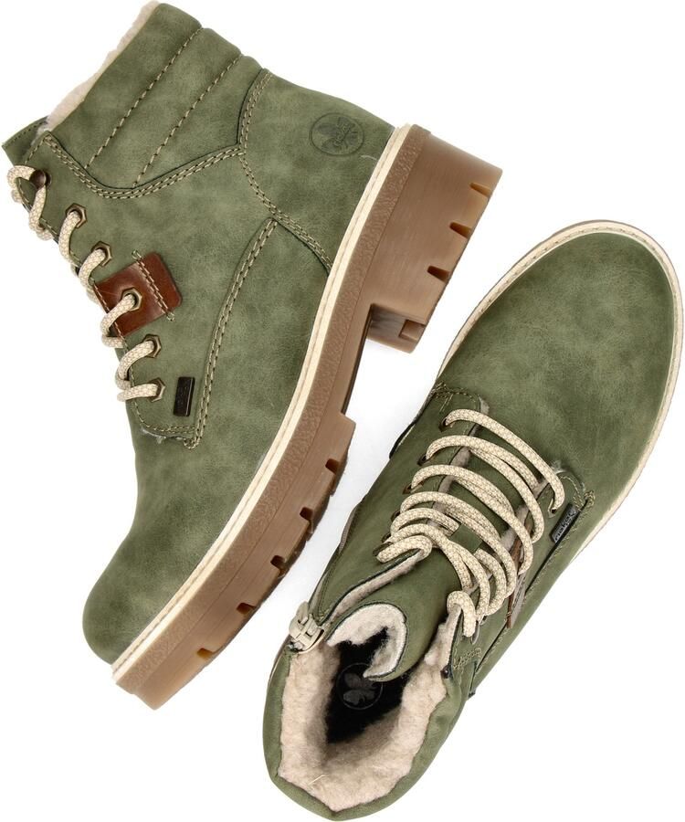 Rieker gevoerde veterboots groen