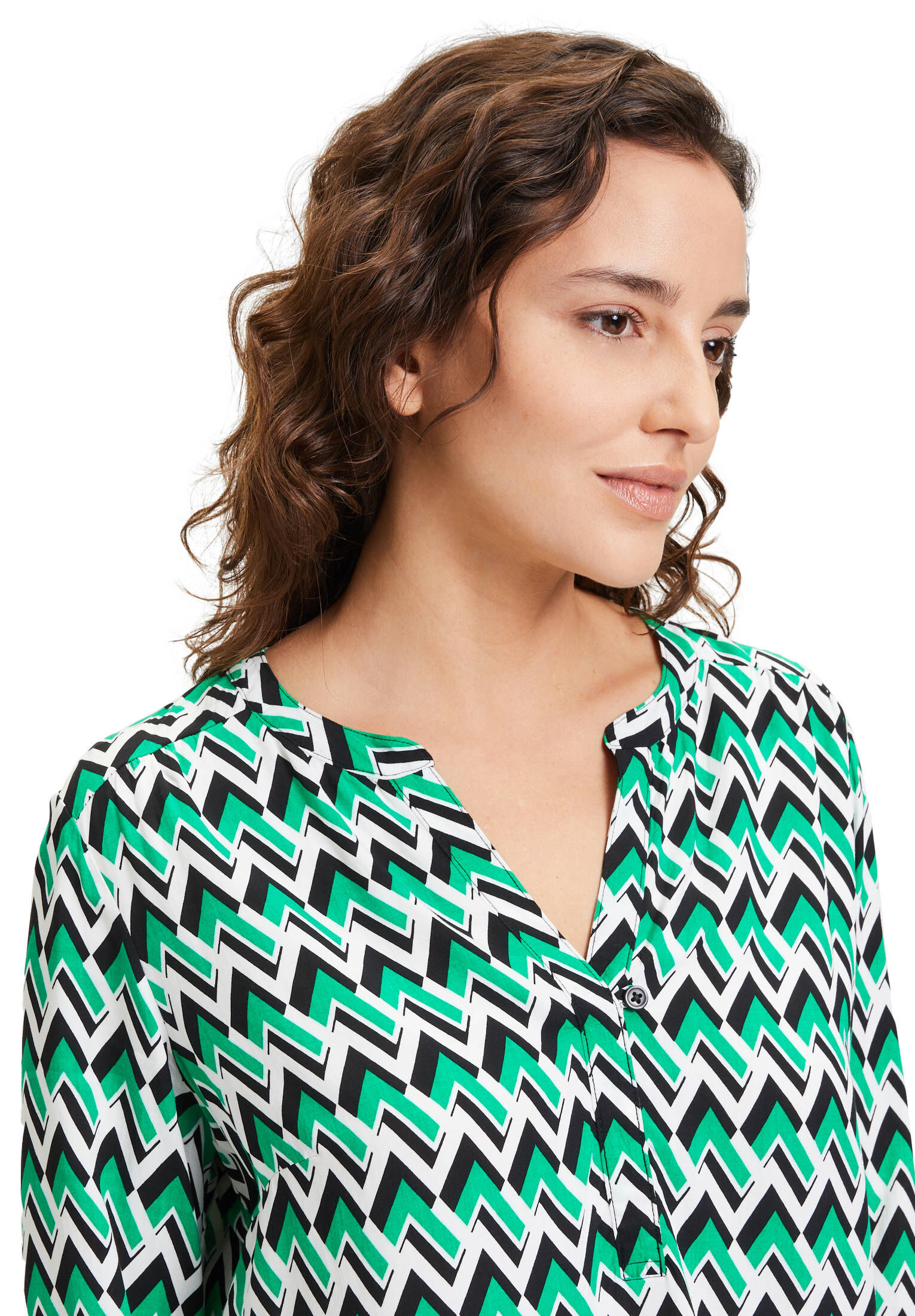 Betty Barclay| Damen Schlupfbluse mit Stehkragen