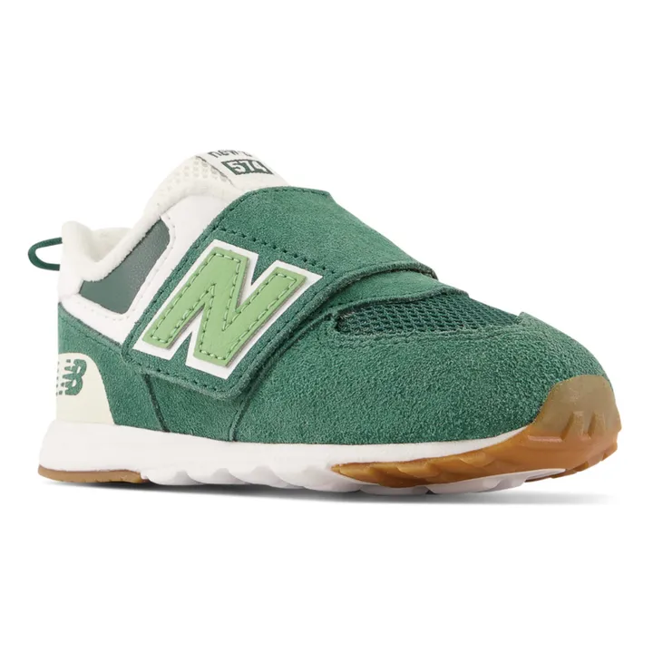 New Balance Baskets Scratchs 574 Baby Suede | Vert