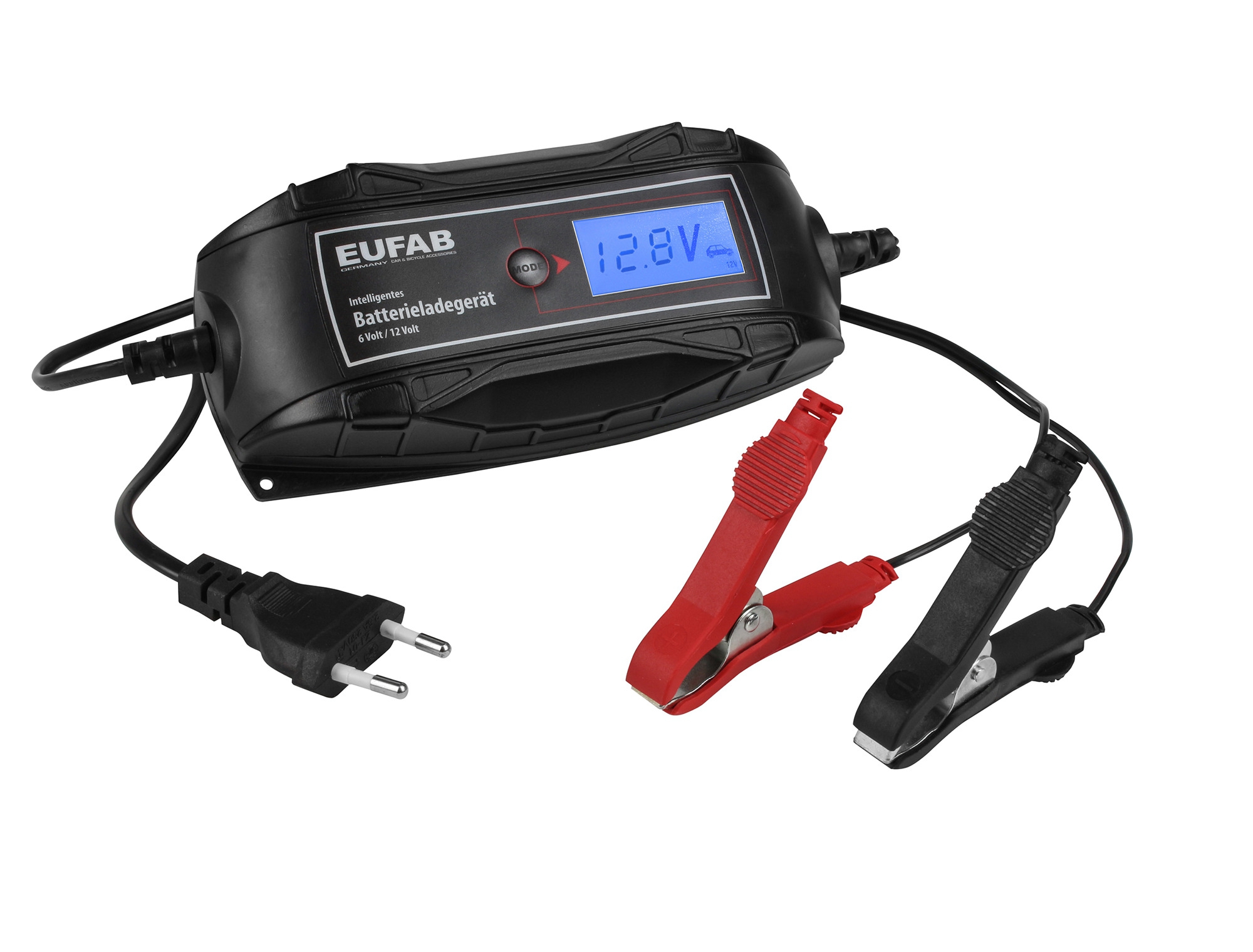 Eufab Intelligentes Batterieladegerät 6/12 V
