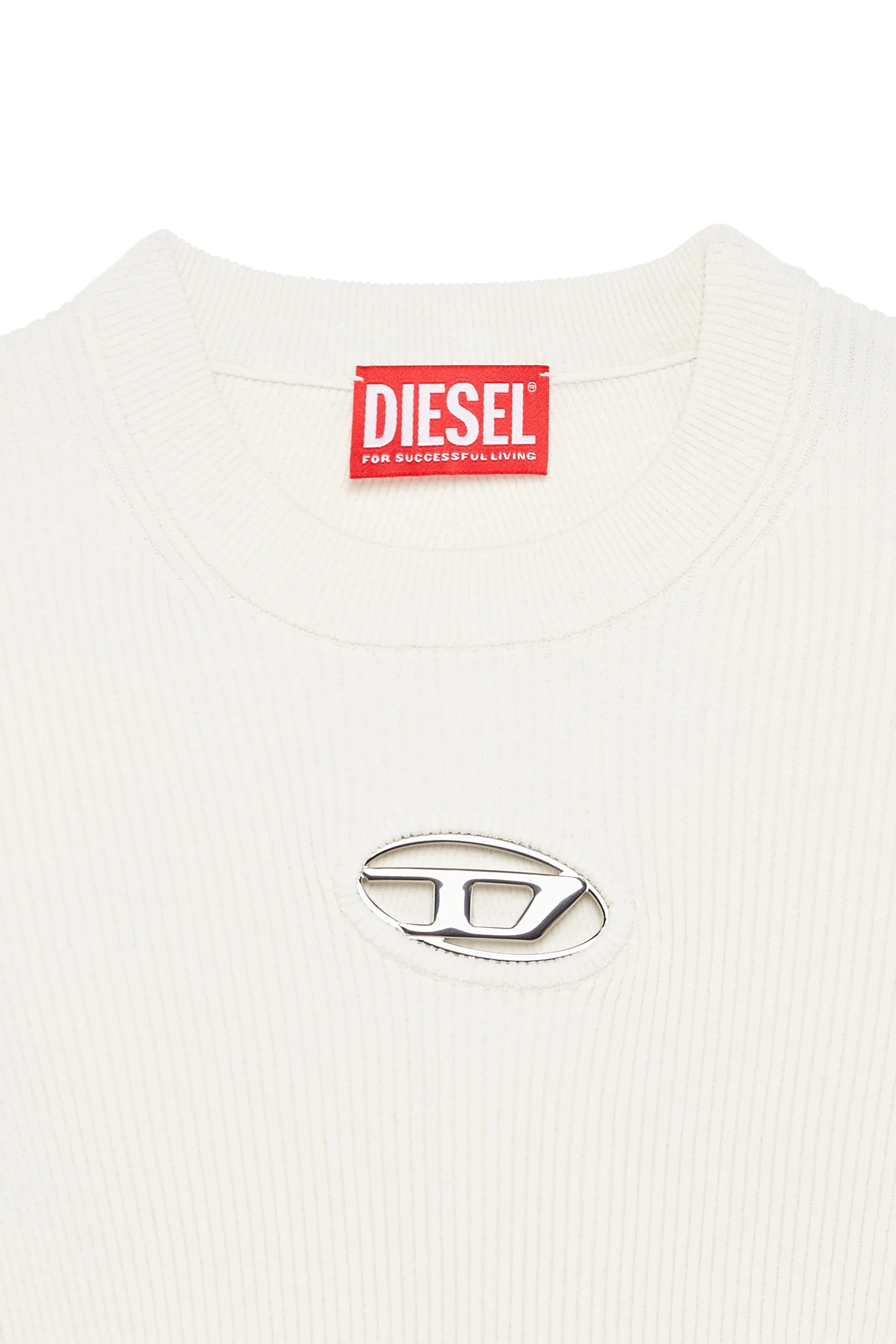 DIESEL Top M-VALARY TRICOT Blanc