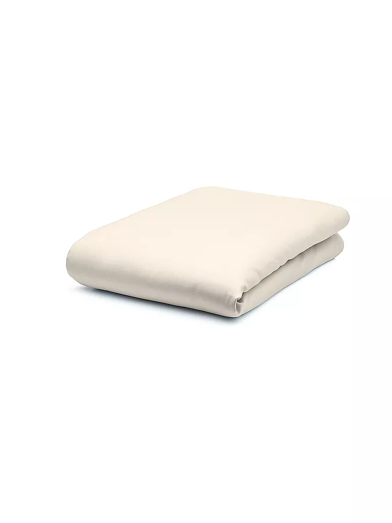 FLEURESSE Satin Spannleintuch Royal Uni 90x200cm Creme creme