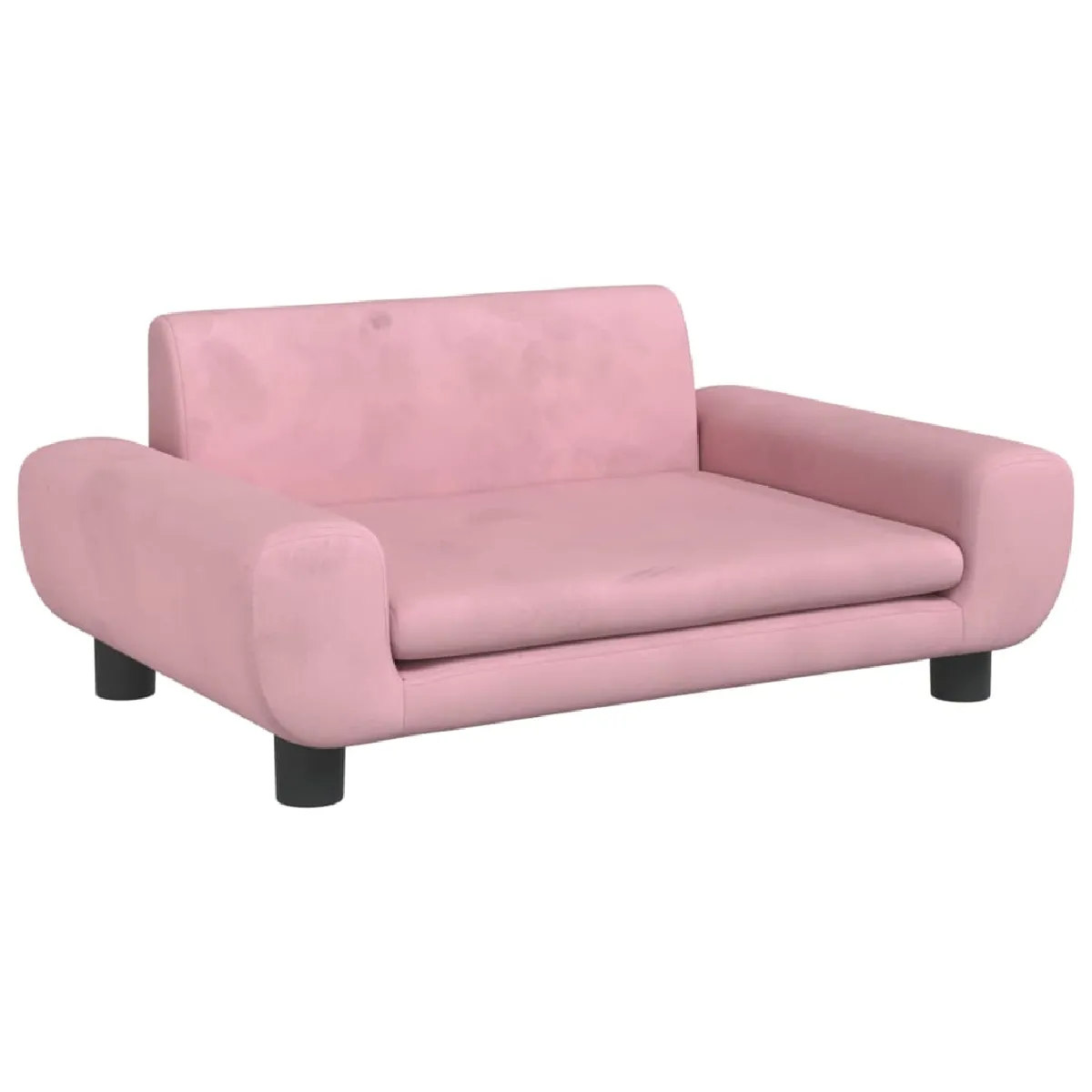 vidaXL Canapé enfants - Rose 70x45x33 cm