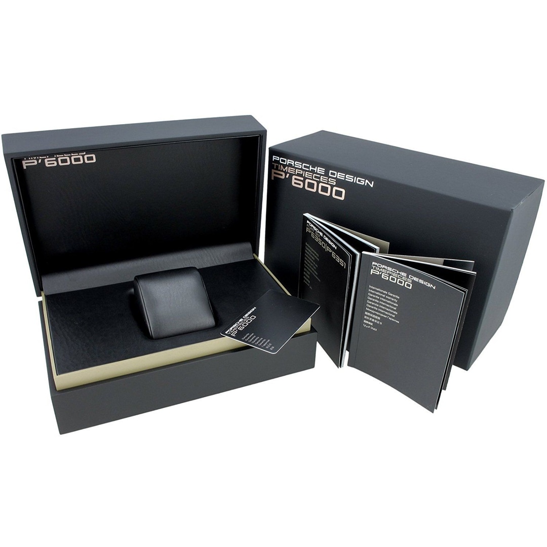 Porsche Design Sport Chrono Subsecond 39 Titanium & Black