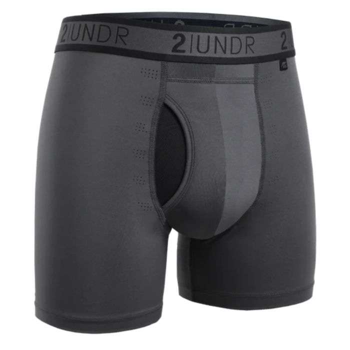 2UNDR Herre Undertøj og basislag Sport Shift Boxer Sort