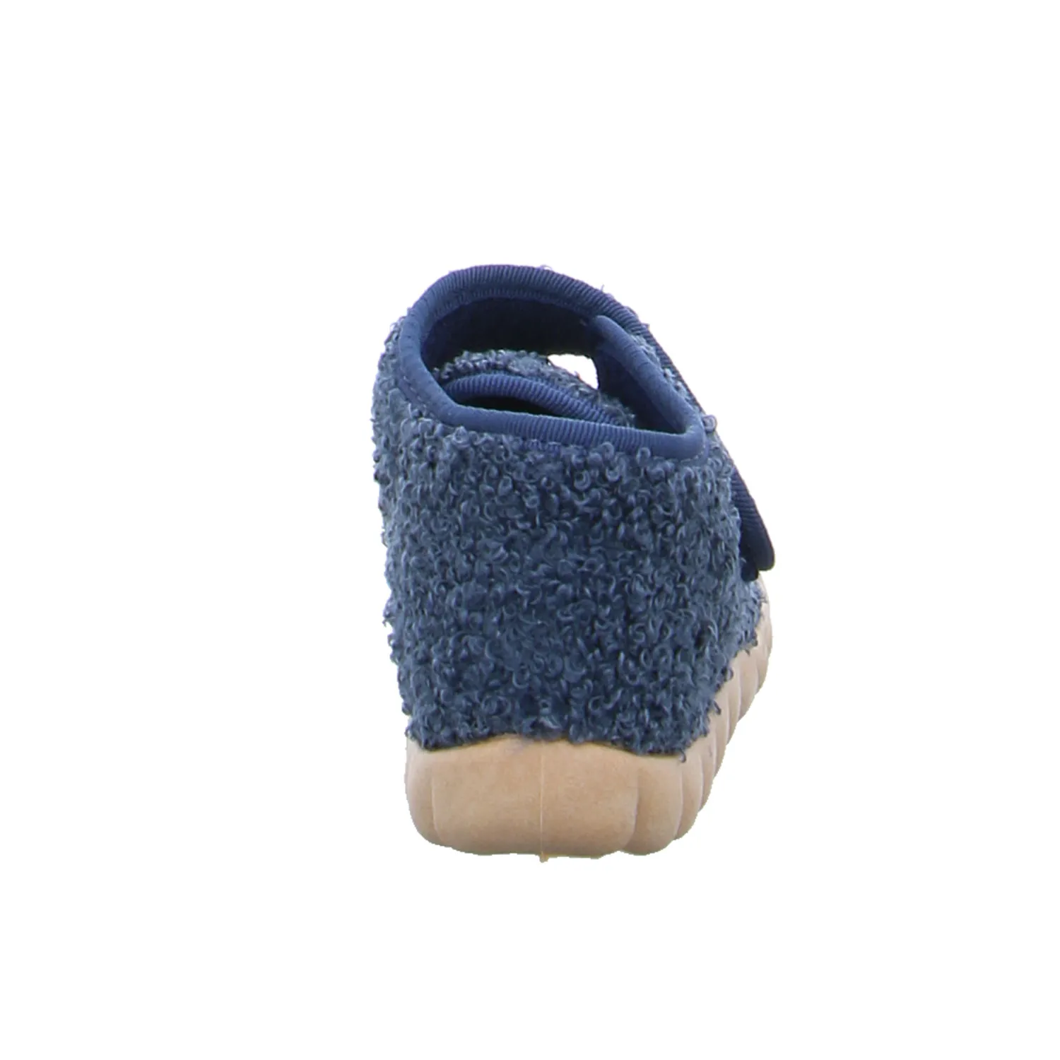 FISCHER Baby-Hausschuh Blau Textil  Unisex