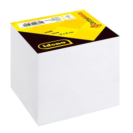 Idena Zettelklotz FSC-MIX 9x9cm 800 Blatt lose weiß