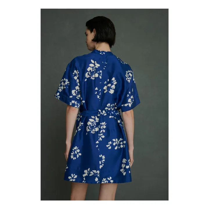 Soeur Robe Wanda Soie | Bleu