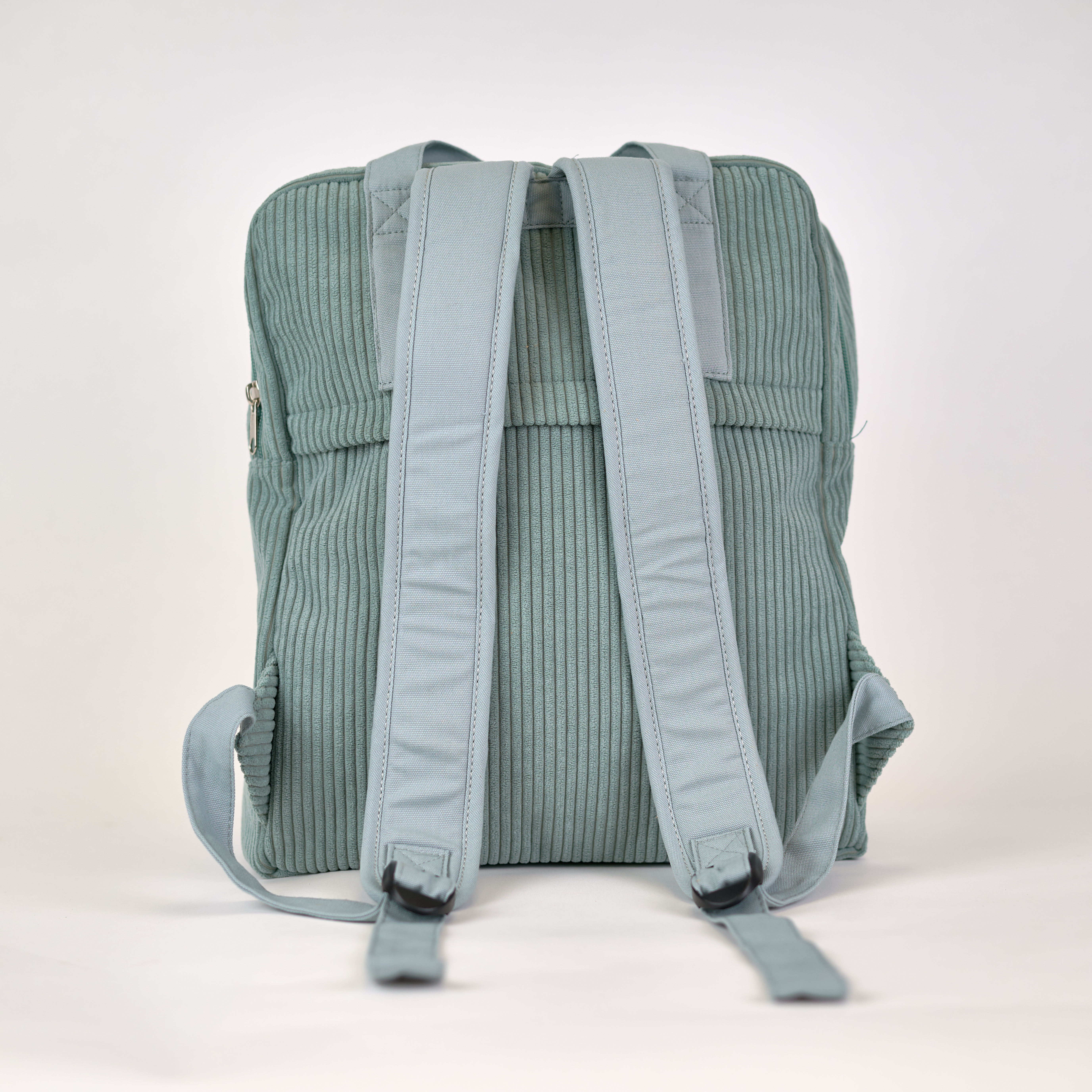 Sac À Dos Pliable Gaby Velours Côtelé Lichen
