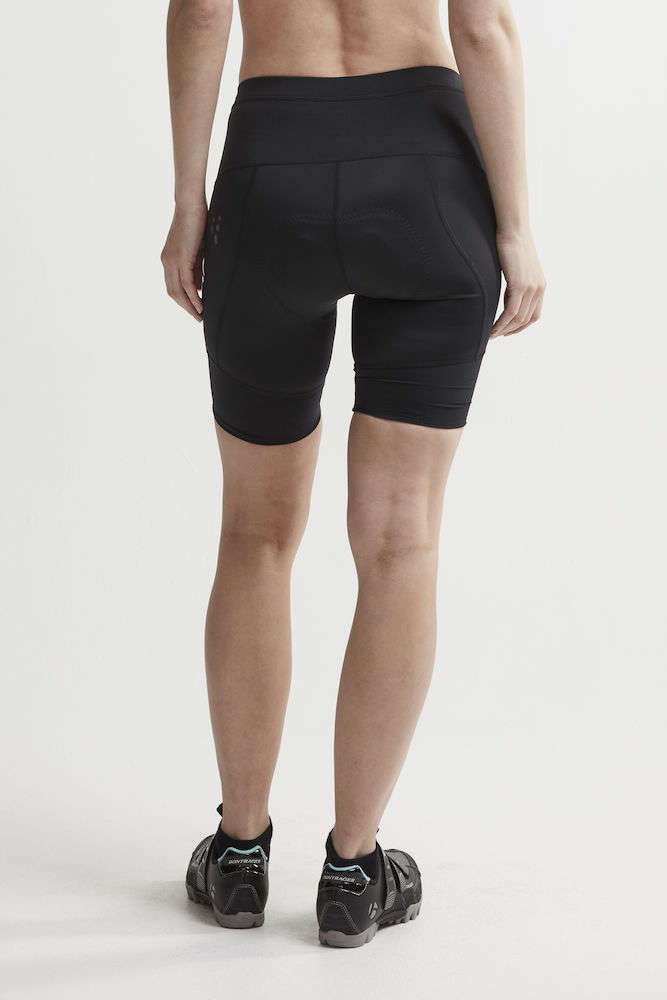 Craft Core Essence Fietsbroek Kort zonder Bretels Zwart Dames