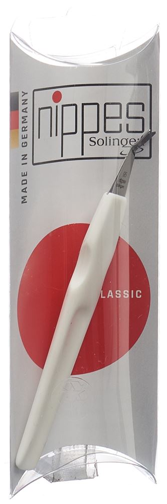 Nippes Nagelhautmesser vernickelt 1 Stk