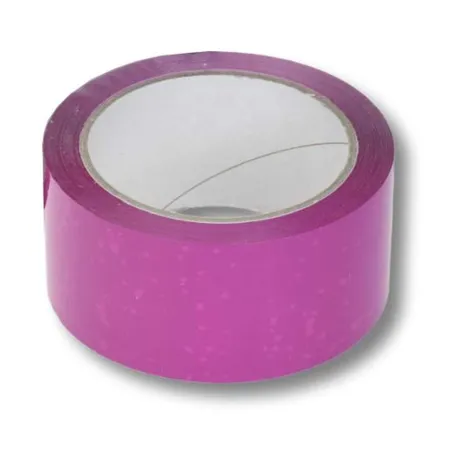 DM Folien Paketklebeband, 66 m x 50 mm, leise abrollend, pink, 1 Rolle