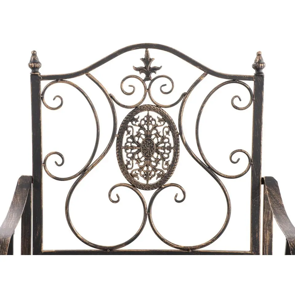 CLP Tuinstoel Punjab Metaal - bronzen