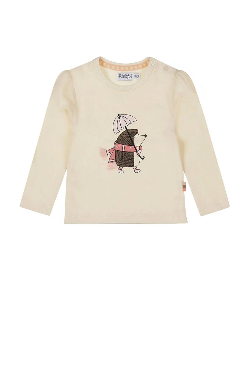 Dirkje longsleeve ecru gebreid