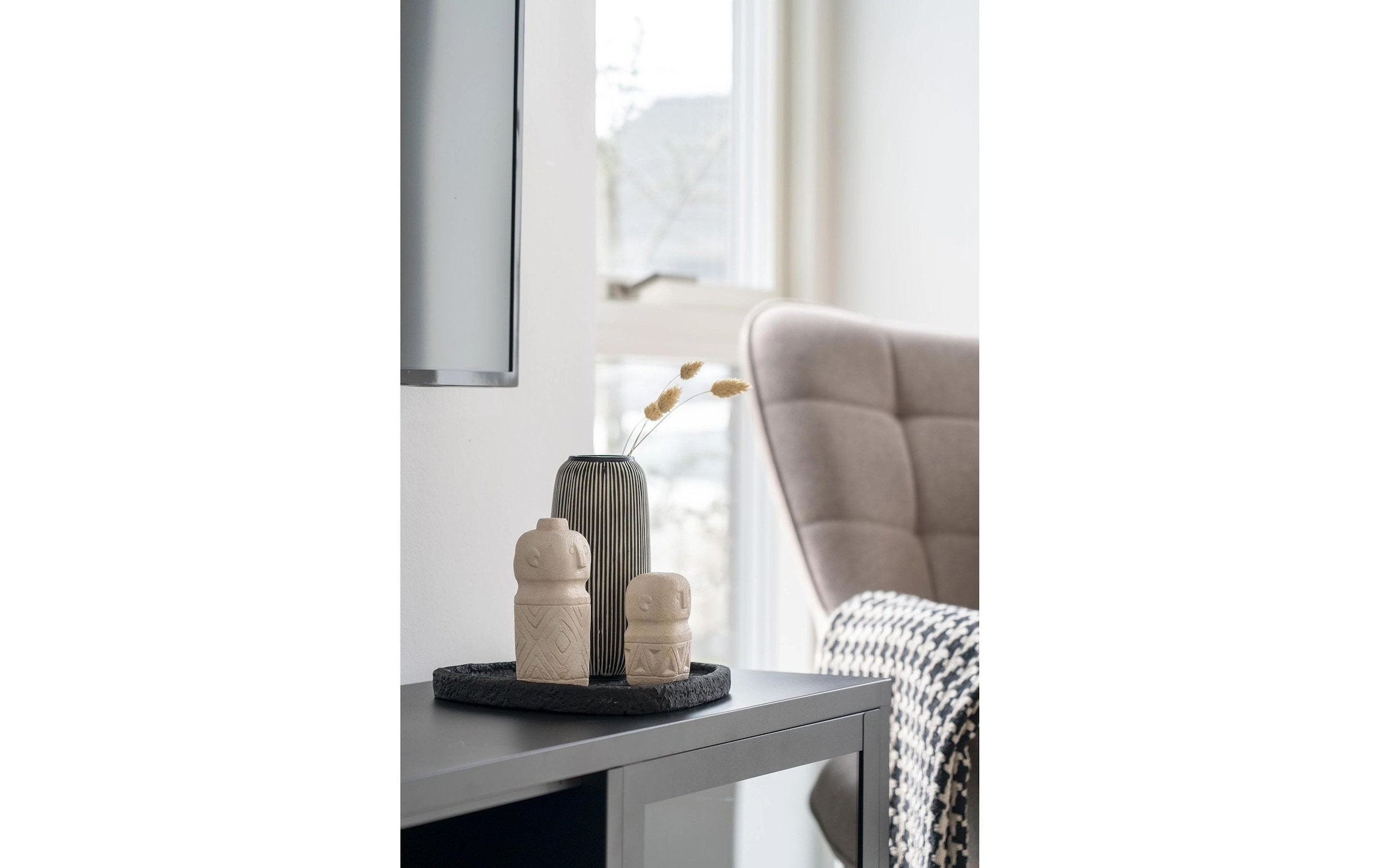 House Nordic Dekoschale »Tray Schwarz«