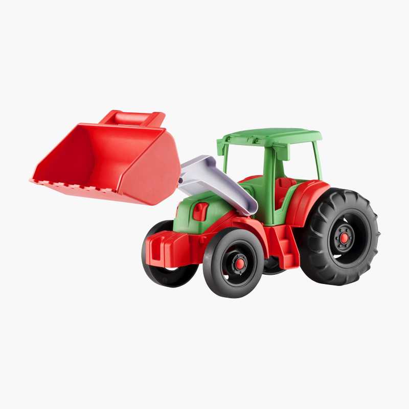 Traktor med skuffe