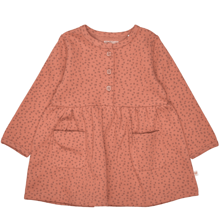STACCATO Sweatkleid terracotta