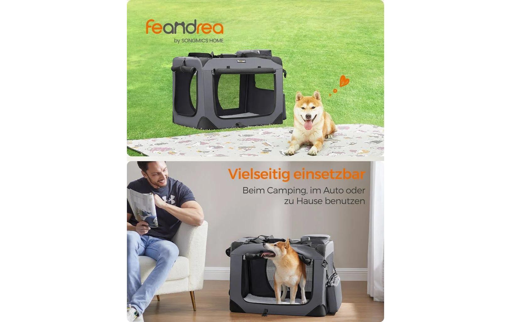 Transportbox für Hunde & Katzen MGeräumige Transporttasche für Haustiere