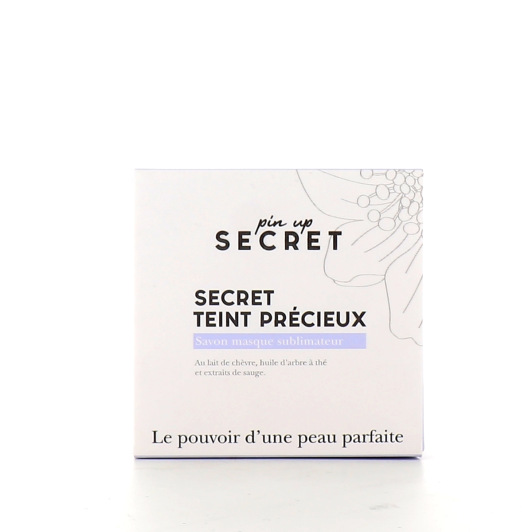 Savon au Lait de Chèvre Secret Teint Précieux - Pin Up Secret