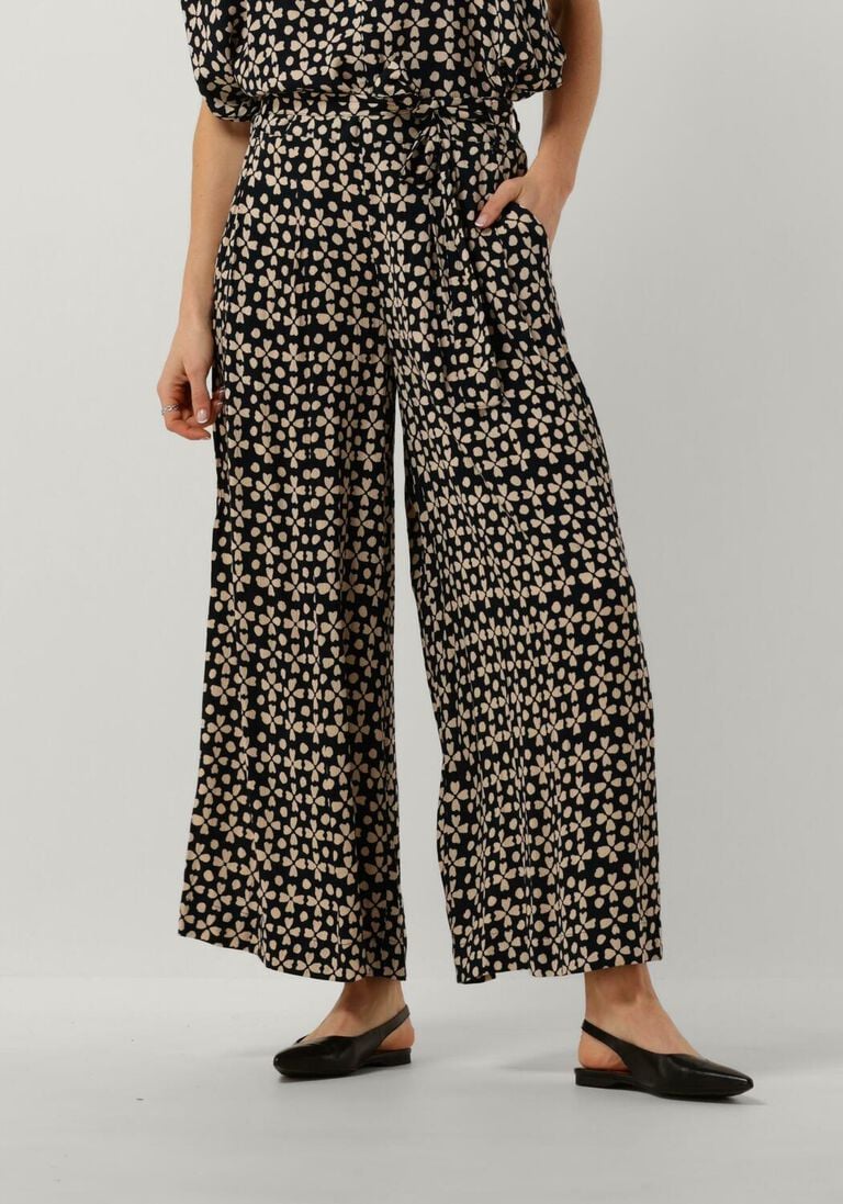 BY-BAR zwarte by-bar wijde broek wanda khandi pants