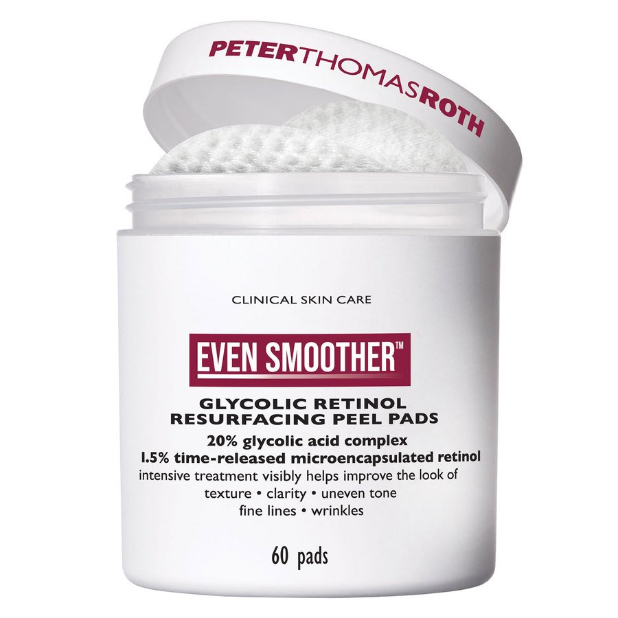 Peter Thomas Roth Even Smoother™ Glycolic Retinol Resurfacing Peel Pads 60pcs