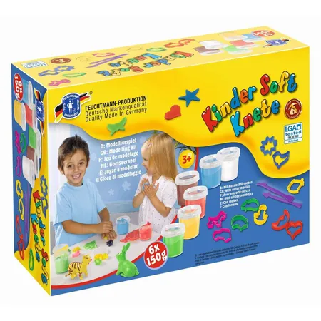 Feuchtmann Kinder Soft Knete Basic Maxi